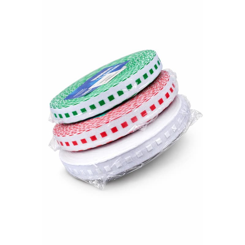 Fita Galão Passa Fita 16mm Mesclado c/ Branco 50m Peruchi | 100% Poliéster | Artesanato, Costura