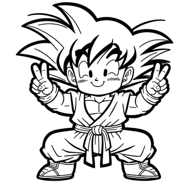 Dragon Ball Para Colorir 100 Desenhos Variados - Folhas Soltas A5