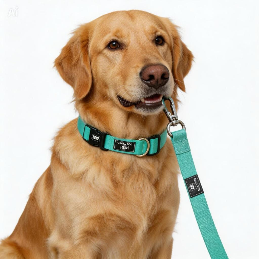 kit Coleira  + Guia Mãos Livres 2m para coleira de cachorro ou peitoral