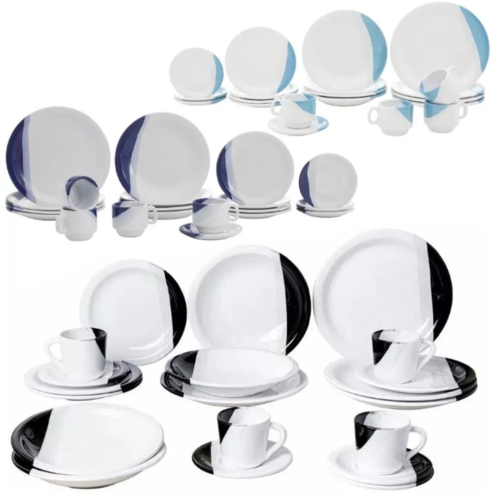 Aparelho de Jantar 20 Peças Kit Completo Jogo em Cerâmica
