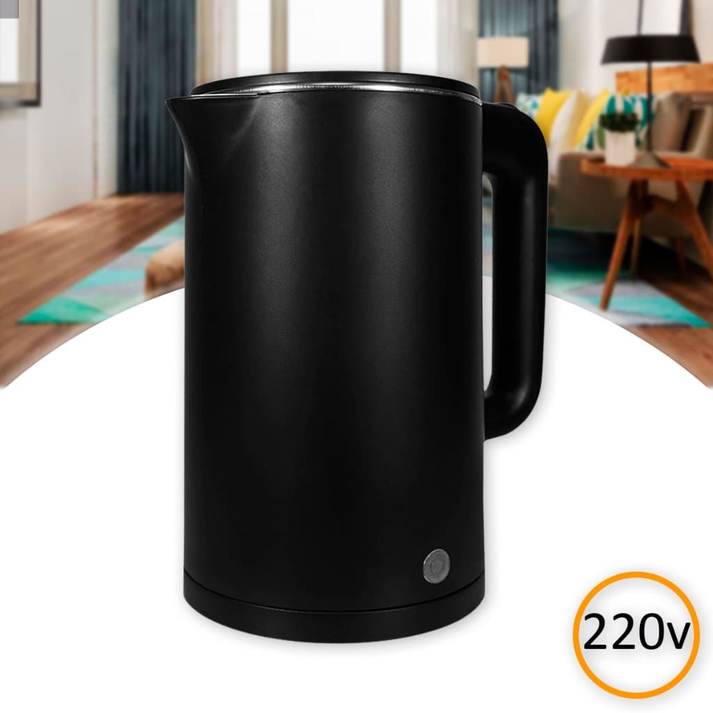 Chaleira Elétrica Térmica Aroma Preta 1,8 Litros 1500w 220v Agratto