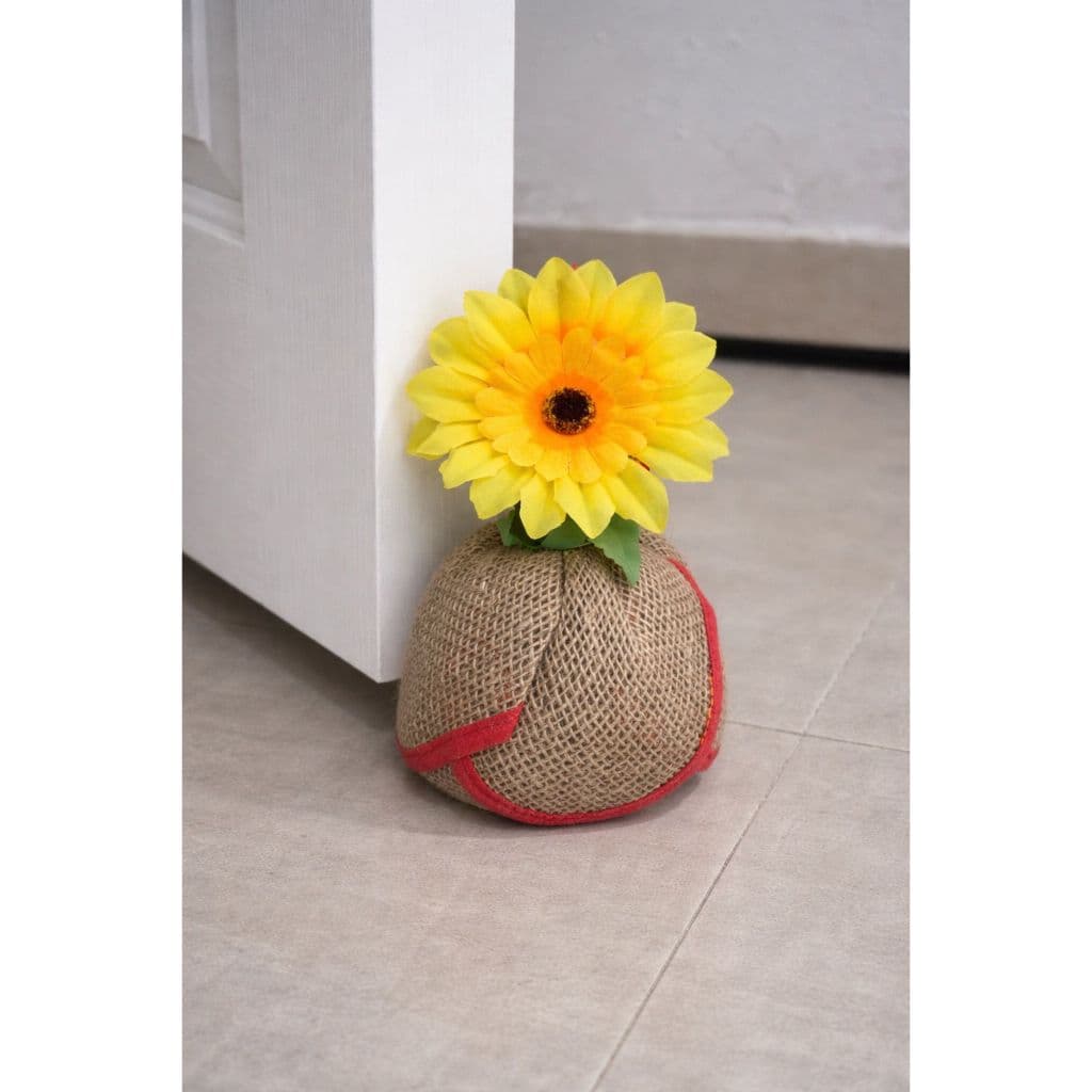 👉 Peso de Porta Girassol Decorativo – Escolha 1 ou 2 Unidades | Promoção Imperdível