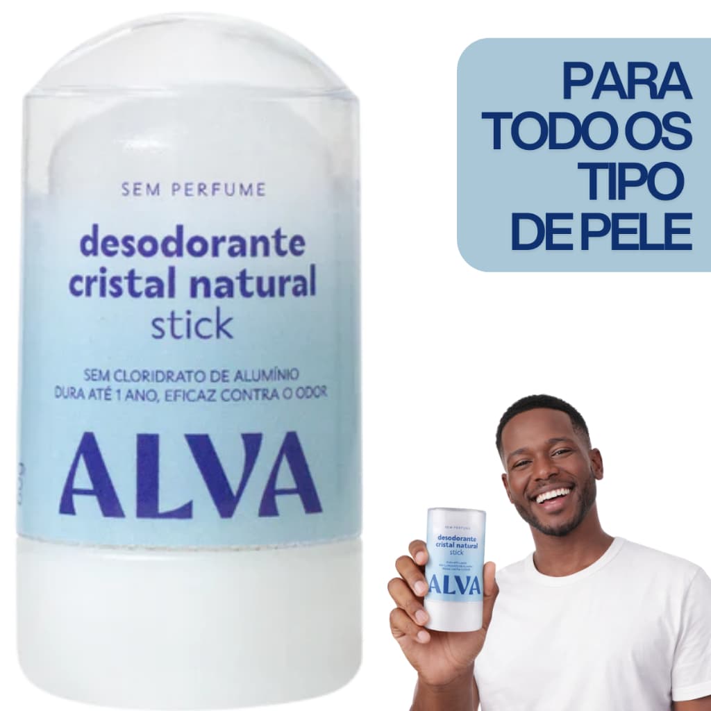 Desodorante Cristal Alva Vegano