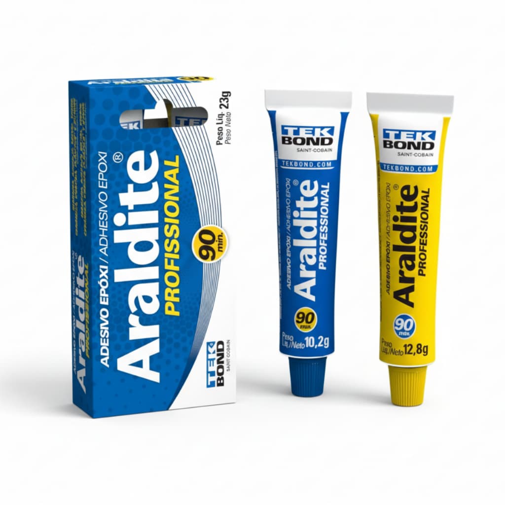Araldite Profissional Cola Epóxi 90 minutos 23g Tekbond