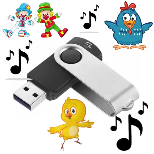 Kids - Seleção Especial para Crianças 8gb USB 2.0