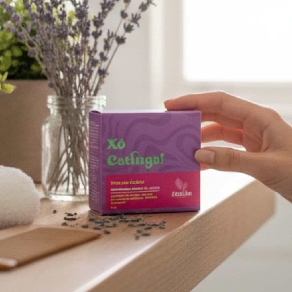 Desodorante Sólido Natural | Lavanda E Tea Tree | Vegano, Artesanal & Eco