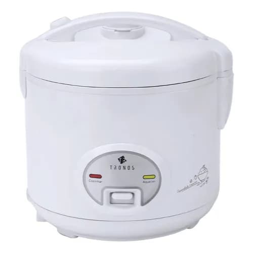 Panela de Arroz Elétrica Tronos 1L 5 Xícaras - 220V - Bandeja Vaporizadora e Cuba Antiaderente