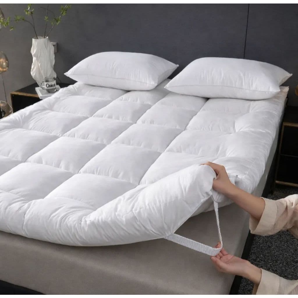 Pillow Top Queen 400 Fios Protetor de Colchão com Elástico | Super Aconchegante,  King Casal Solteiro