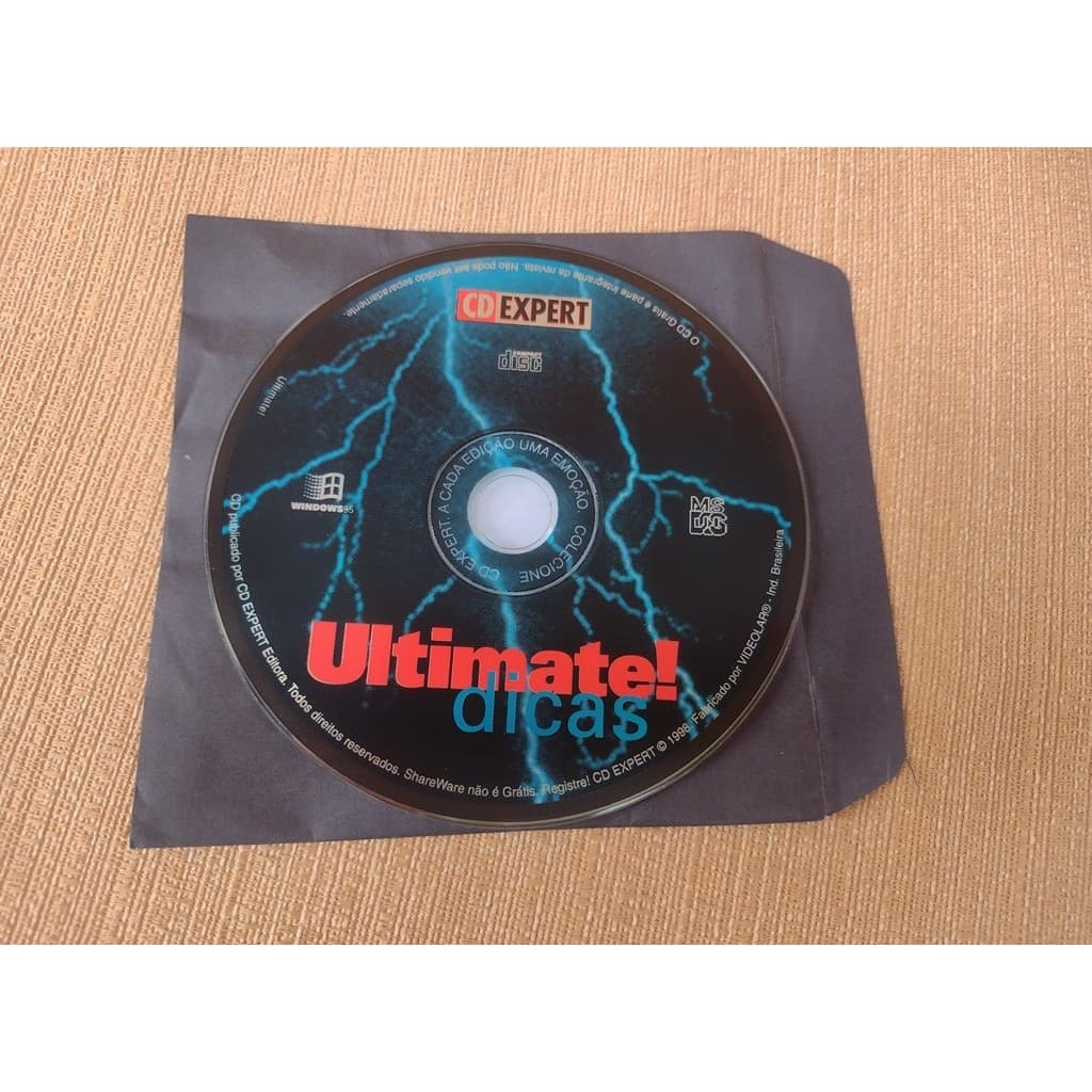 So Cd Rom Ultimate Dicas Cd Expert Para Computador Antigo