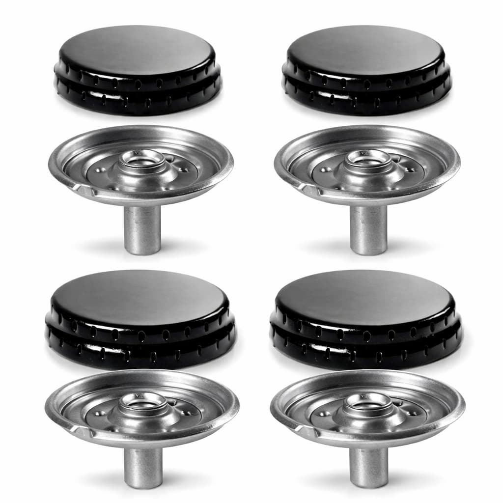 Espalhador mais Queimador Fogão Esmaltec Atlas Coliseum Tampinhas 4 Bocas