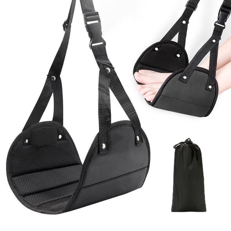 Apoio para Pés de Viagem - Almofada de Espuma Leve | Alívio de Fadiga no Vôo