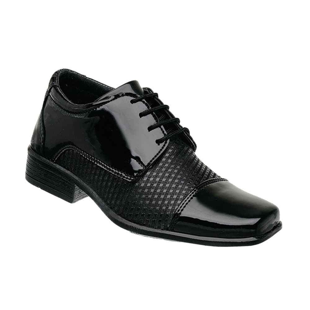 Sapato Social Infantil Brilhante Confortável Para Casamentos Pagem Igrejas Eventos