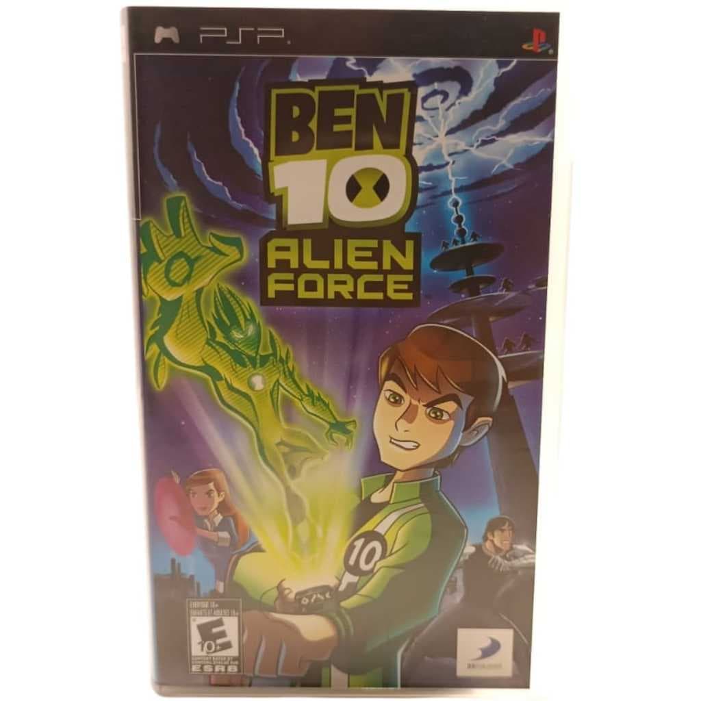 Jogo Ben10 Ben 10 Força Alienígena Alien Force Psp Original (Usado)