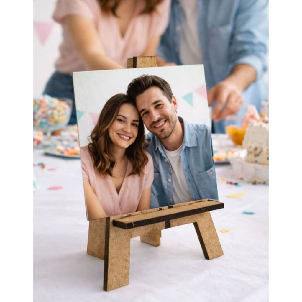 30 Mini Cavalete Em Mdf Cru 3mm Decoração Artesanato