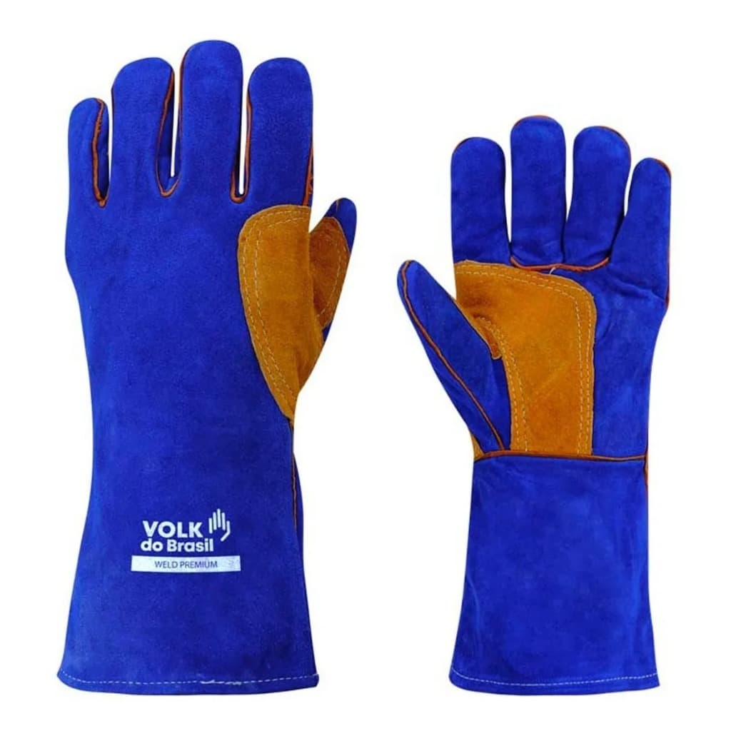 "Luva de Solda K-Argon Volk CA 50277 Proteção Máxima Profissional"