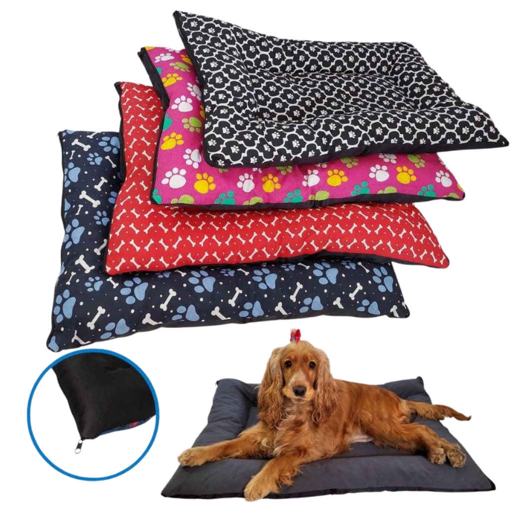 CAMA PET COLCHONETE GRANDE PARA CÃES E GATOS