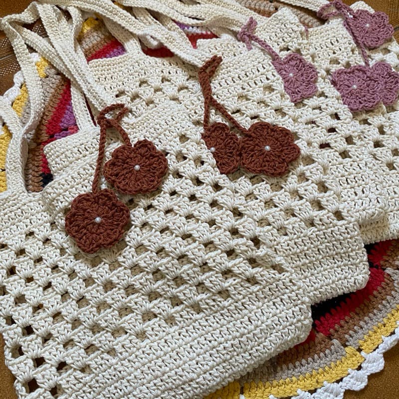 Bolsa Artesanal de Crochê Ideal para o Dia a Dia