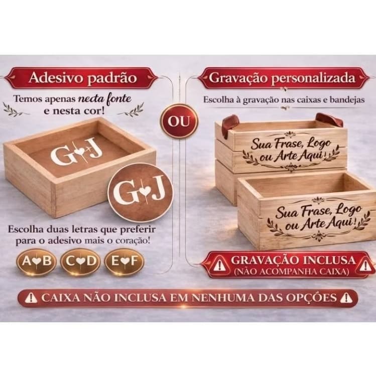 ADESIVO para caixas a escolha do cliente ou GRAVAÇÃO  com logo nome e frases