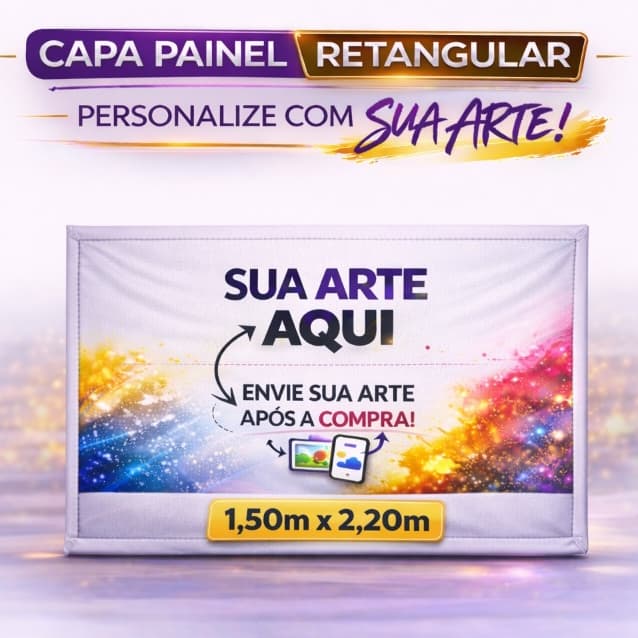 Capa Painel Retangular Tecido Dryfit Cantores Times Fotos Desenhos 150x220 Enviar arte após compra