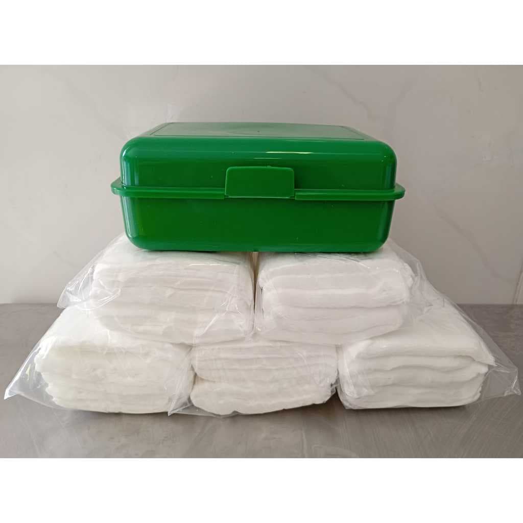 Toalha Umedecida 500 Unidades + Maleta