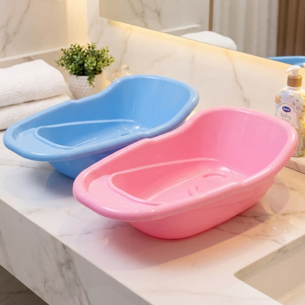 Banheira Infantil Adoleta 20 Litros Resistente Anatômica