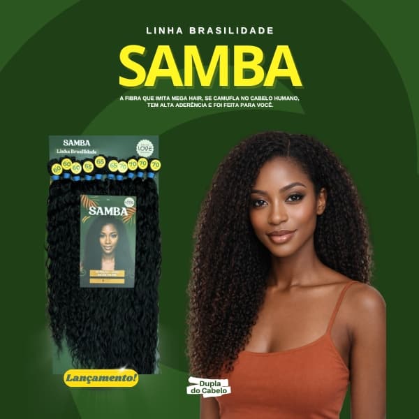 Cabelo Samba / Linha Brasilidade - Breed Love 300G