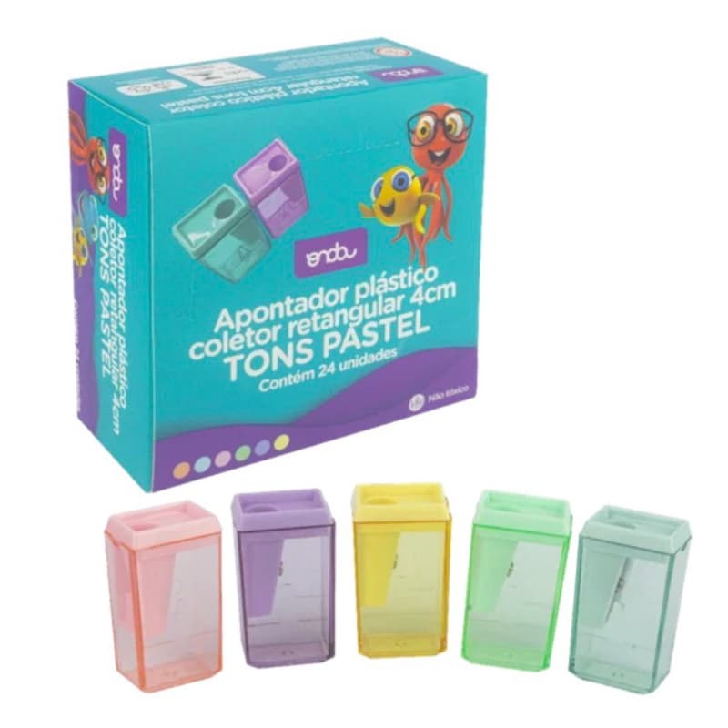 3/6/12 APONTADOR COM DEPOSITO 4CM TONS PASTEIS