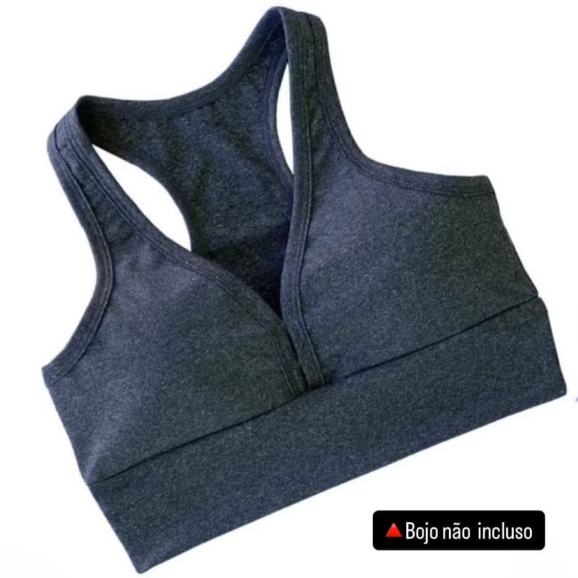 Top com entrada para Bojo Removível Fitness Feminino Malhar Roupas Academia