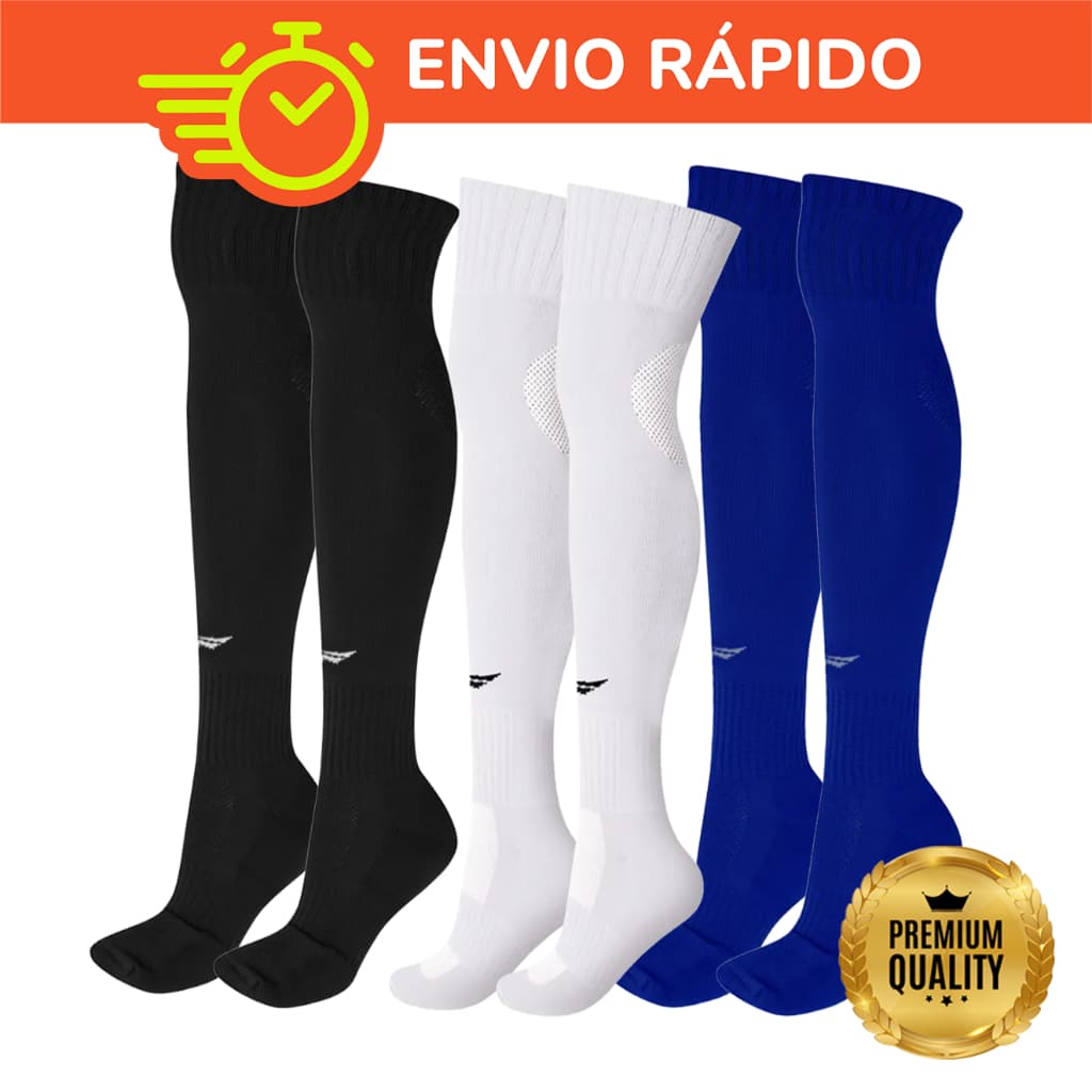 Kit 3 Meião Penalty Matis Futebol Futsal Adulto Infantil Unissex Meia Esportes