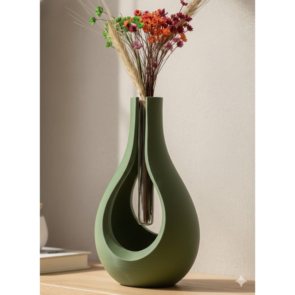 Vaso Decorativo Minimalista - Design Moderno Luxo Sofisticado Premium para Sala e Escritório