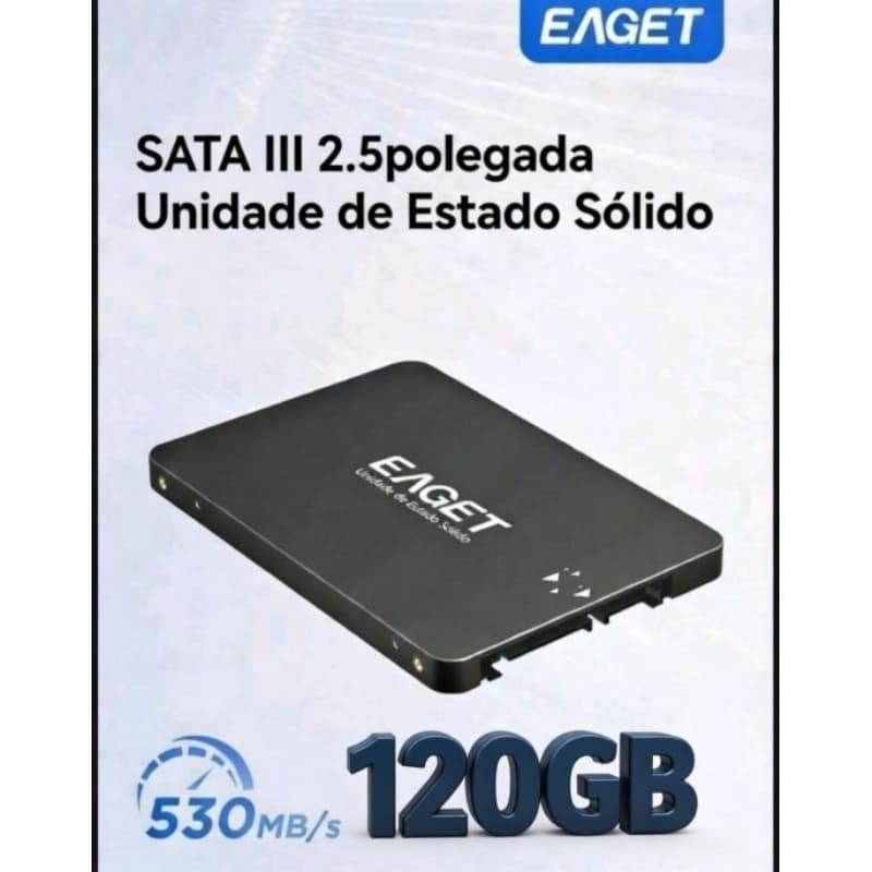 SSD Eaget 120GB – Mais Velocidade e Desempenho para Seu PC "PROMOCÃO ultimas UNIDADES