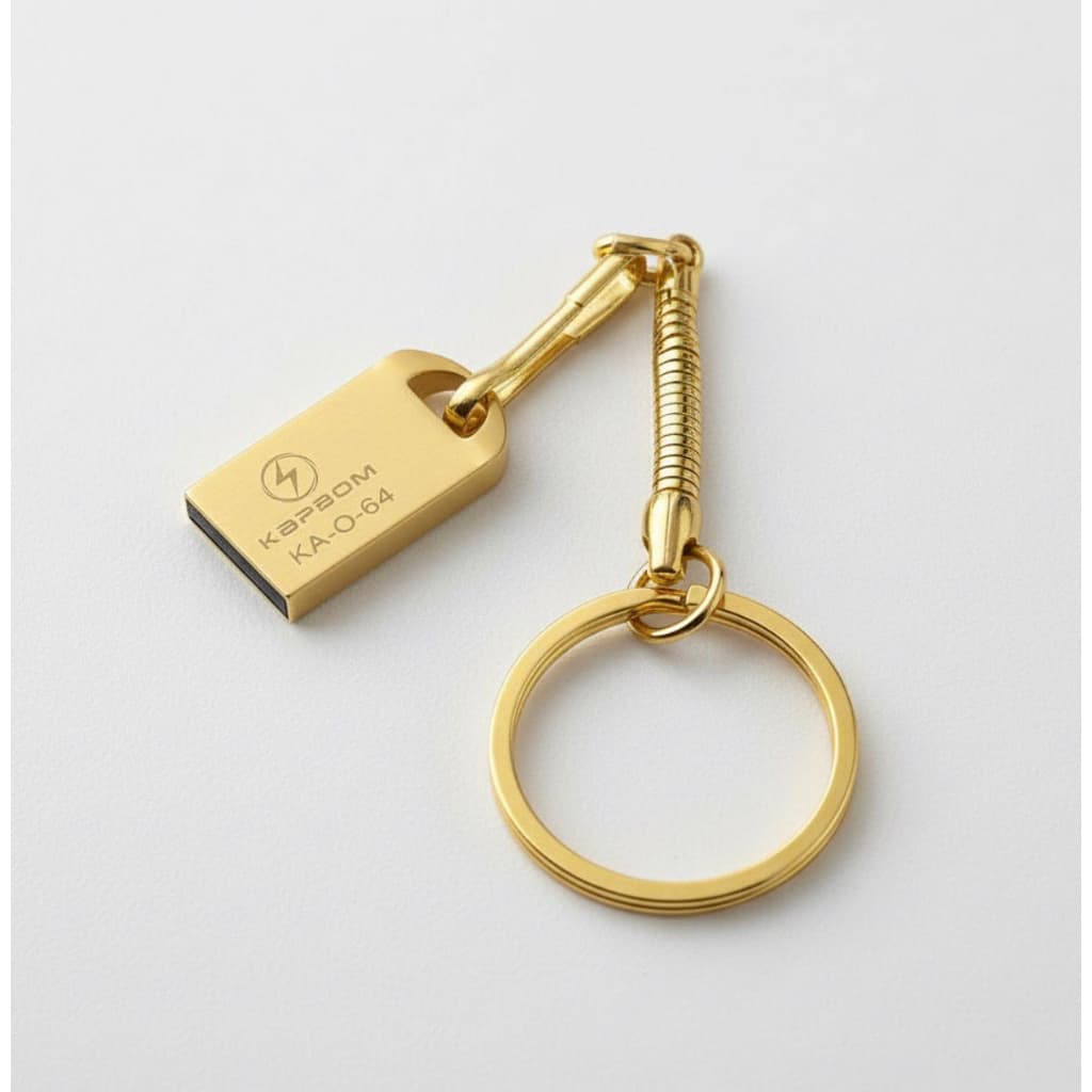 Mini Pendrive Chaveiro 64 gb Alto  Compacto Portátil Compacto Armazenamento Kapbom KA-O-64