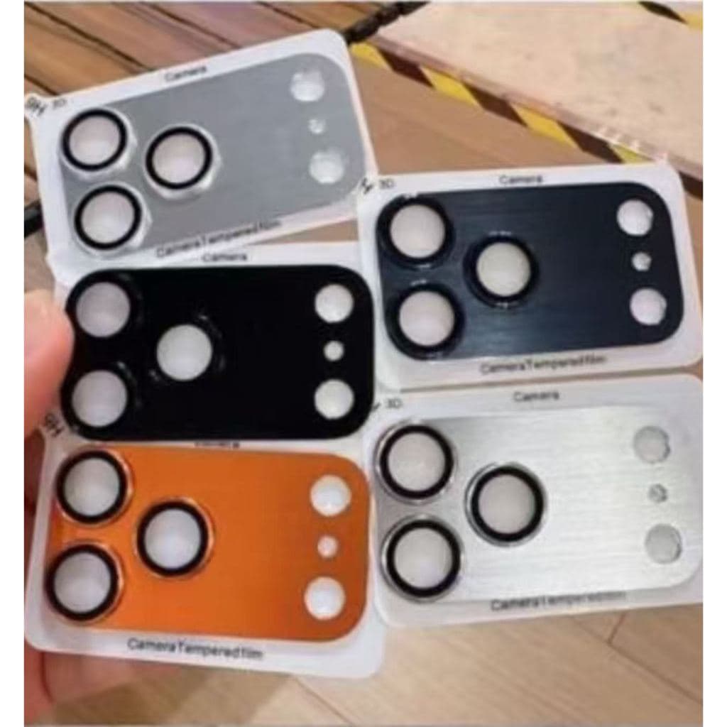 Película de Câmera Metal Armadura para iPhone 17 PRO / 17 PRO MAX Alta Qualidade e Proteção Contra Danos e Arranhões