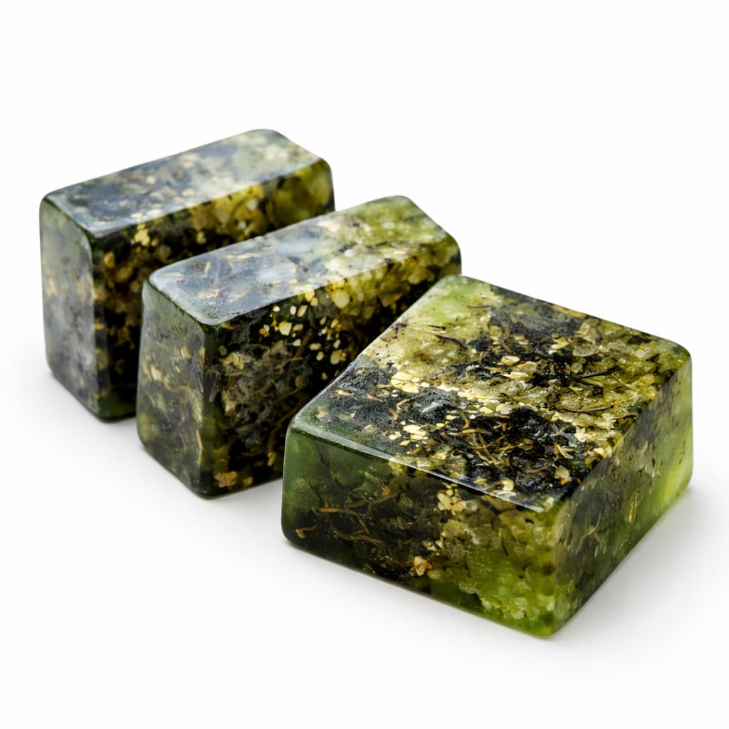 Sabonetes de Purificação - Alecrim, Arruda e Sal Grosso - 100g Cada