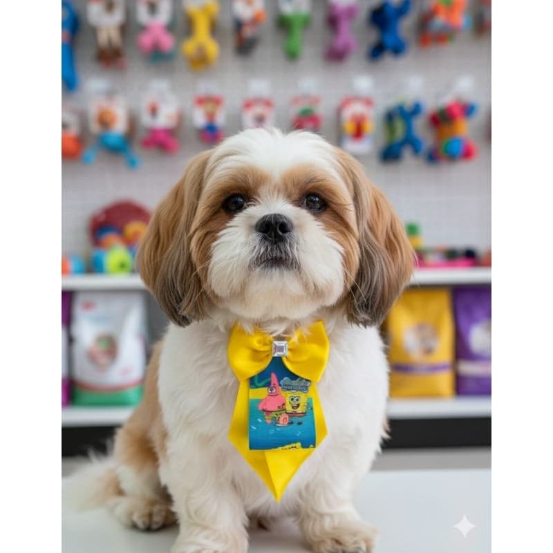 kit 24 Gravatas premium cetim, acessórios para pet shop.