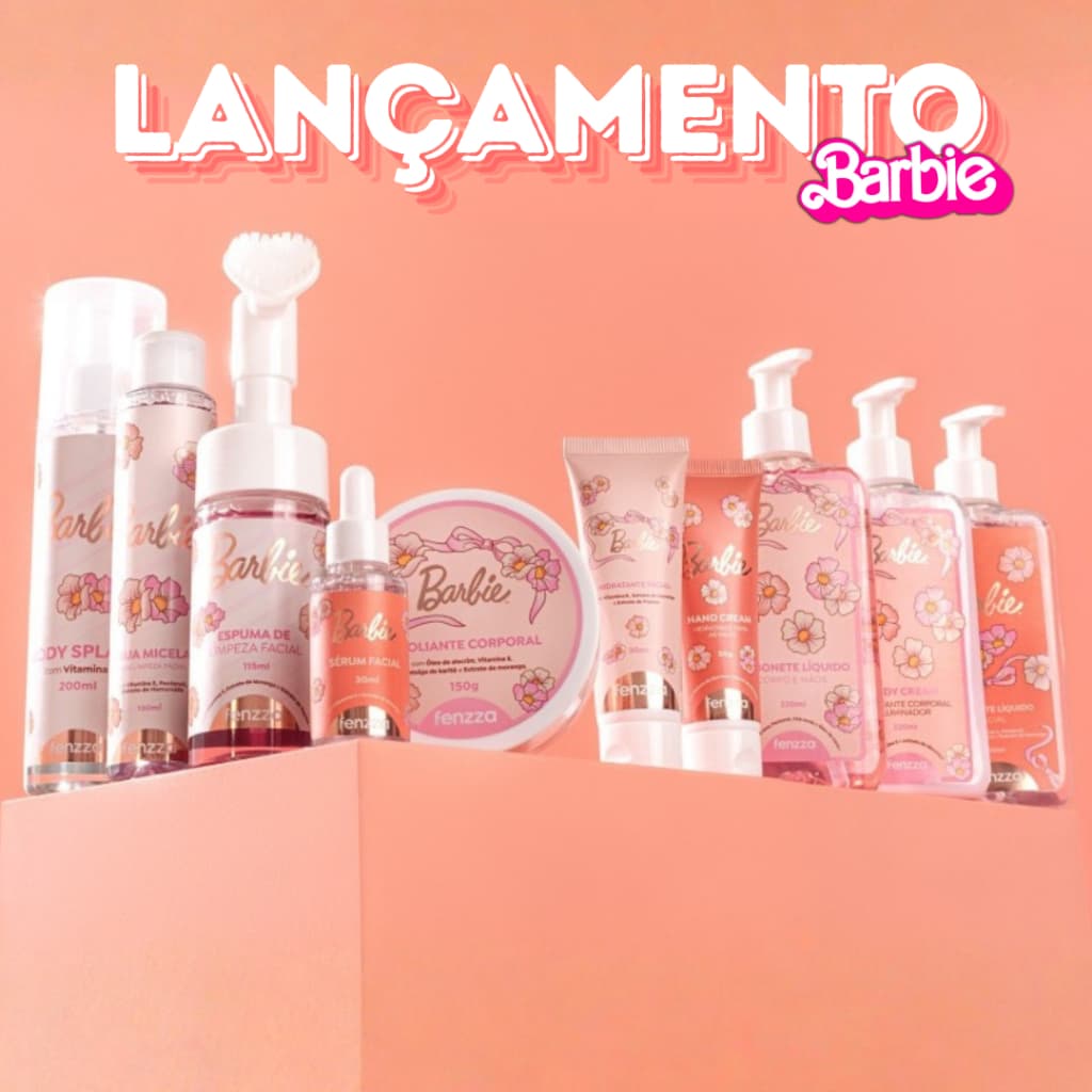 Lançamento Linha Corporal e Facial Barbie Fenzza - Cuidado Corporal - Skincare - (Escolha O Seu)