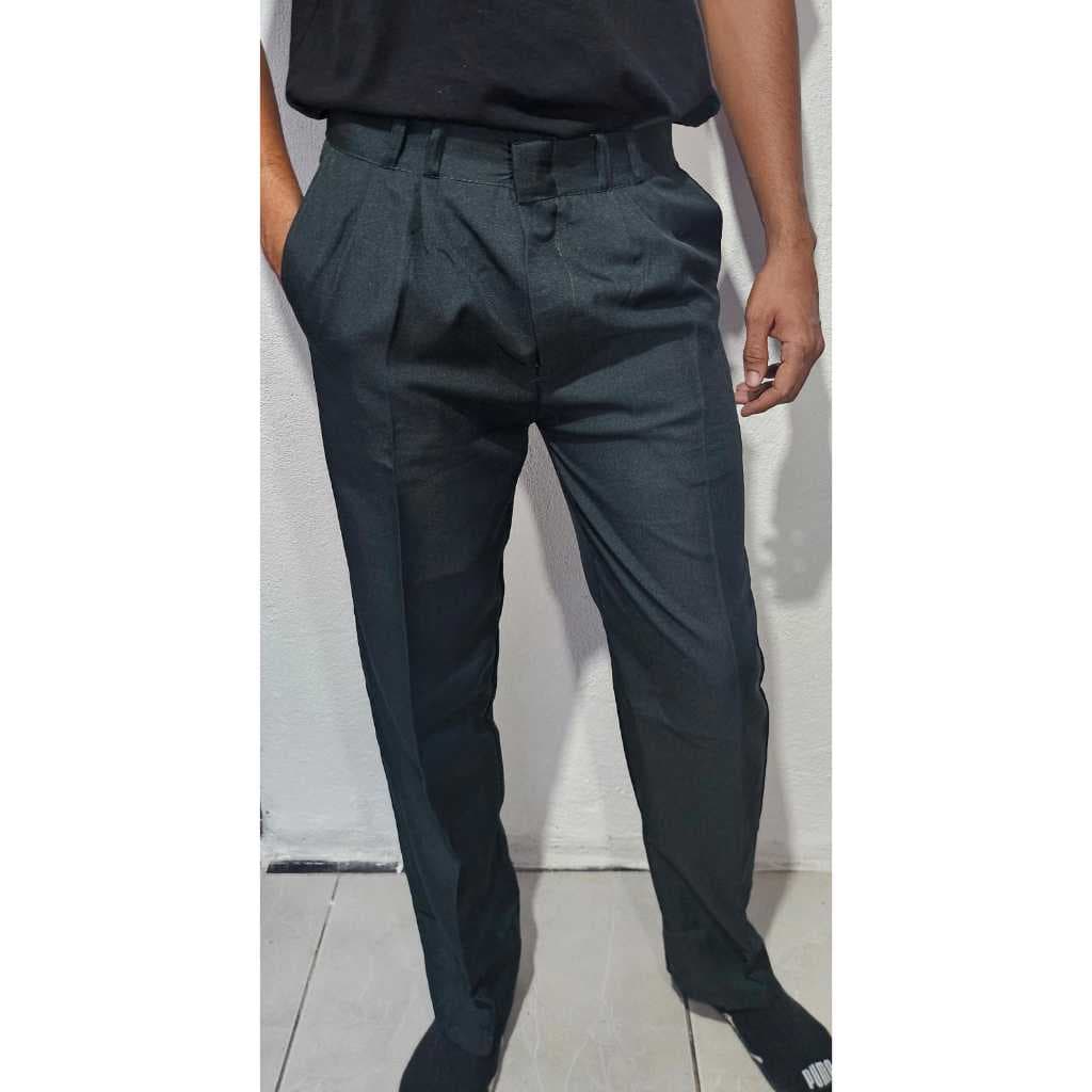 Calça Masculina Social Tradicional Reta Oxfordine Bolso Faca Bolso Embutido Tamanho 36 Ao 48