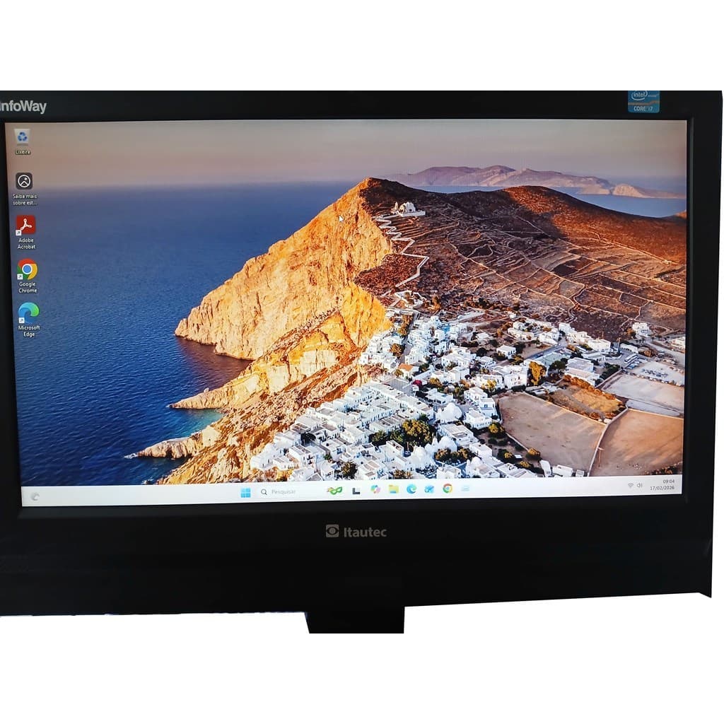 COMPUTADOR ALL-IN-ONE ITAUTEC AL2022 8GB DE MEMÓRIA RAM PROCESSADOR I7 3770 3,1 GHZ