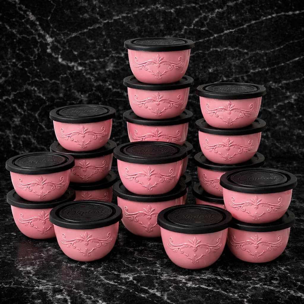 kit potes tapoer vasilha BOLL  10 peças