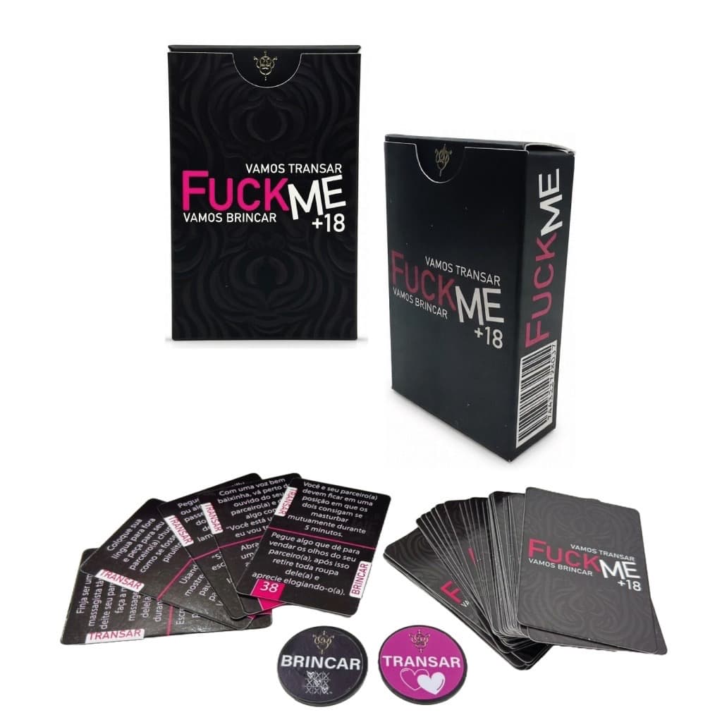 Fuck Me +18 Jogo de Cartas Erótico para Casal Picante e Divertido -  Jogo de cartas - Casal - Diversão e sexo lançamento