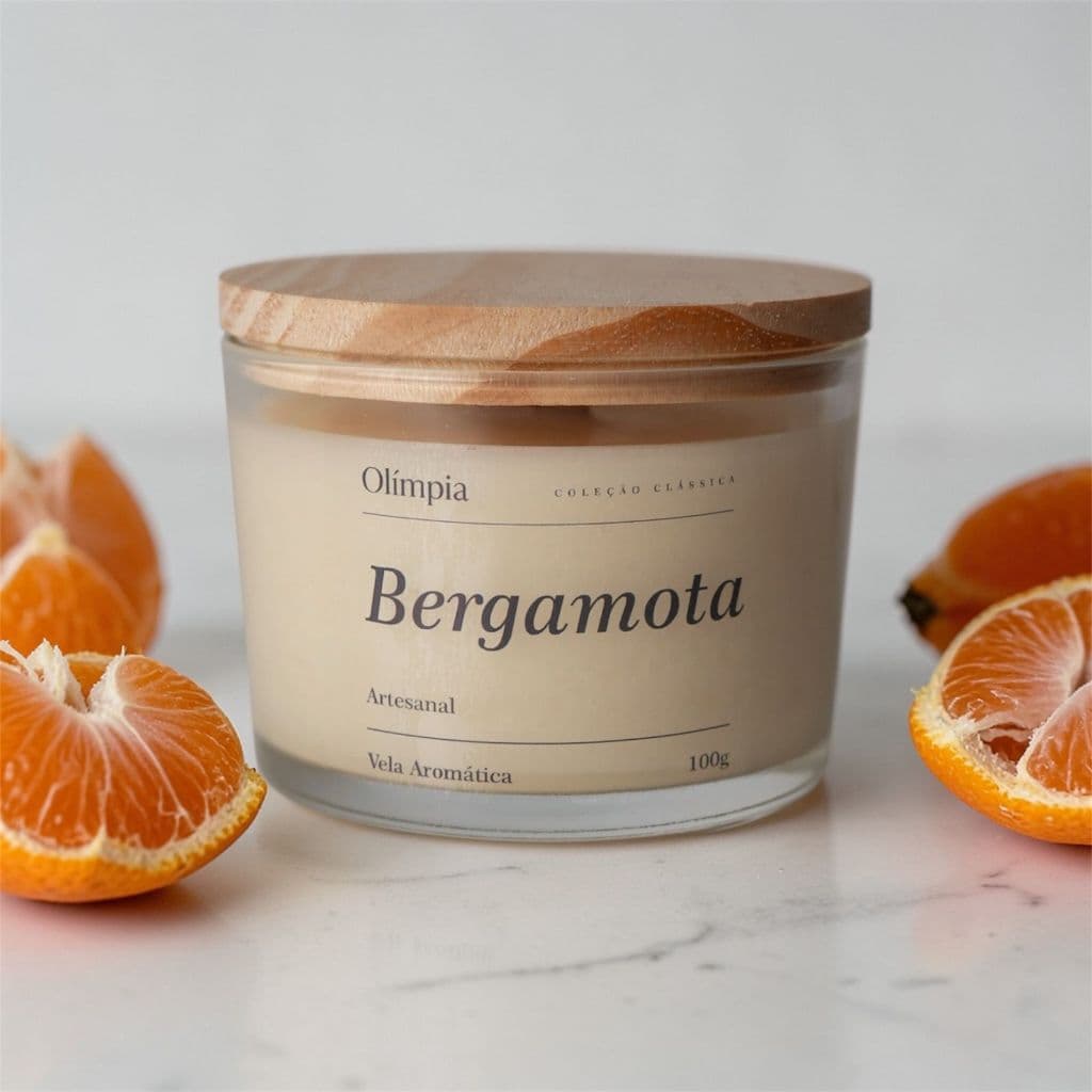 Vela Aromática 100g Artesanal Perfumada | Decoração, Relaxamento e Presente