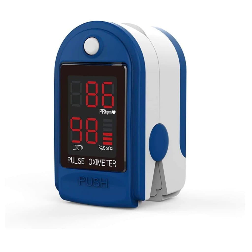 Oxímetro de Pulso Digital com Display LED – Alta Precisão e Leitura Instantânea de SpO2 e Batimentos
