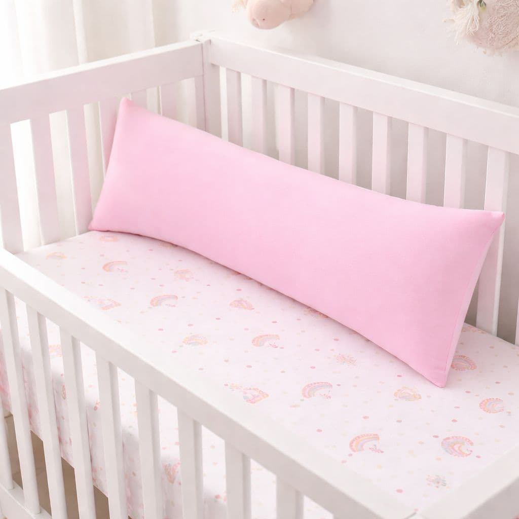 Travesseiro de Corpo Xuxão Infantil Para Criança xuxinho 90x30 cm com capa com zíper Nuvem/safari