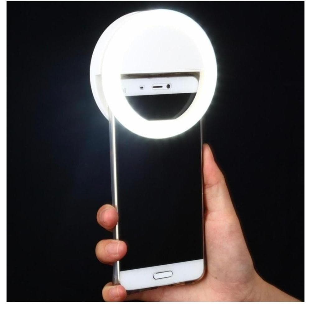 Luz Selfie Ring Light Clipe Anel Led Flash Celular Universal