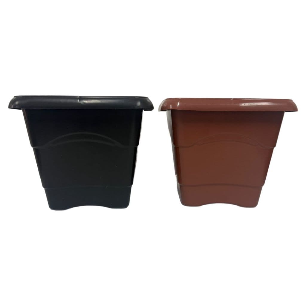 Kit 20 Vasos de 5 litros para horta plantas mudas quadrados