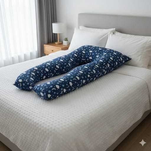 Fronha Para  Travesseiro Gestante De Corpo Gravida Almofada Amamentação