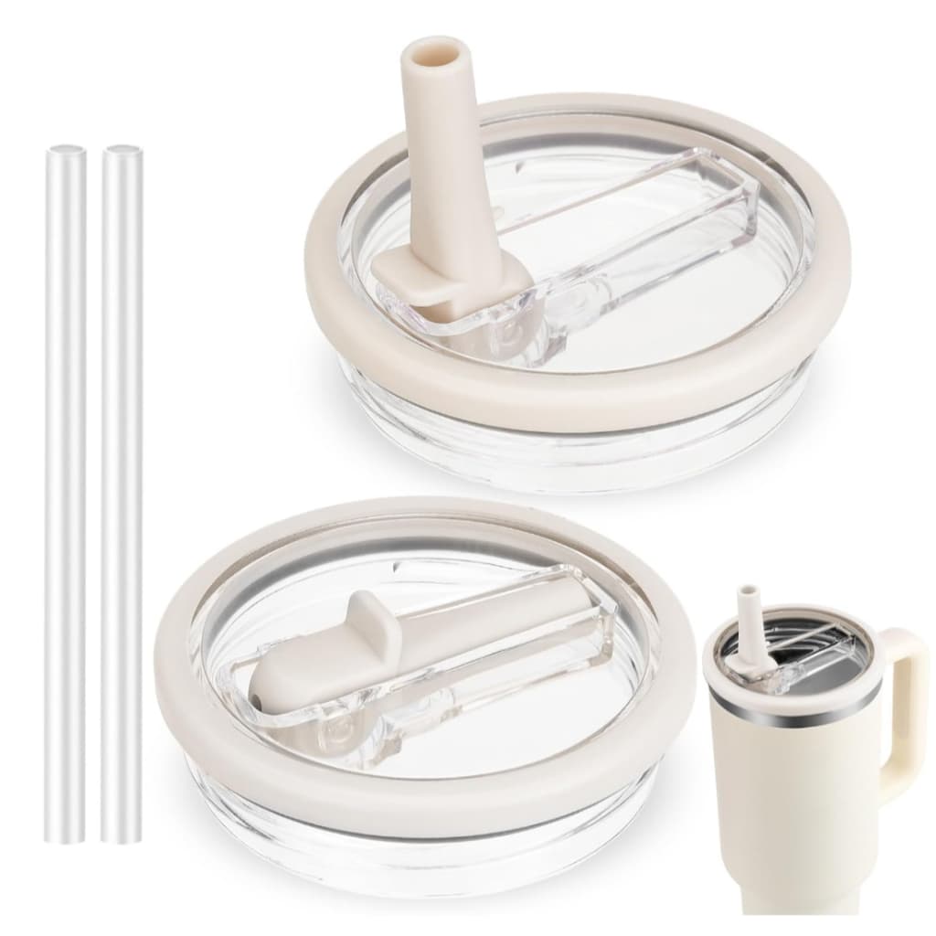 Tampa De Canudo Flip com canudo Para Copo De 1200ML tampa transparente para Garrafa Água térmico