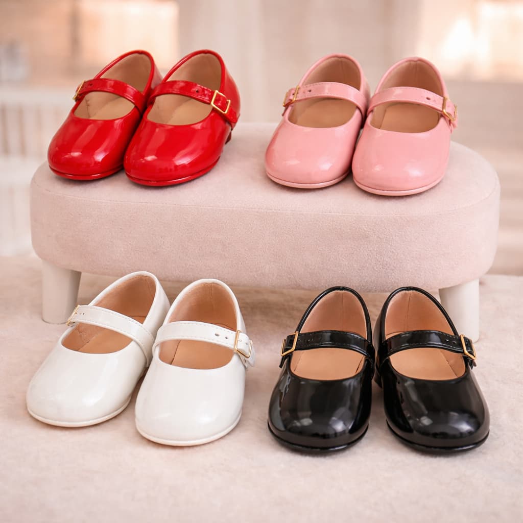 Sapatilha Bebê Infantil Feminina Daminha Festa Batizado Igreja