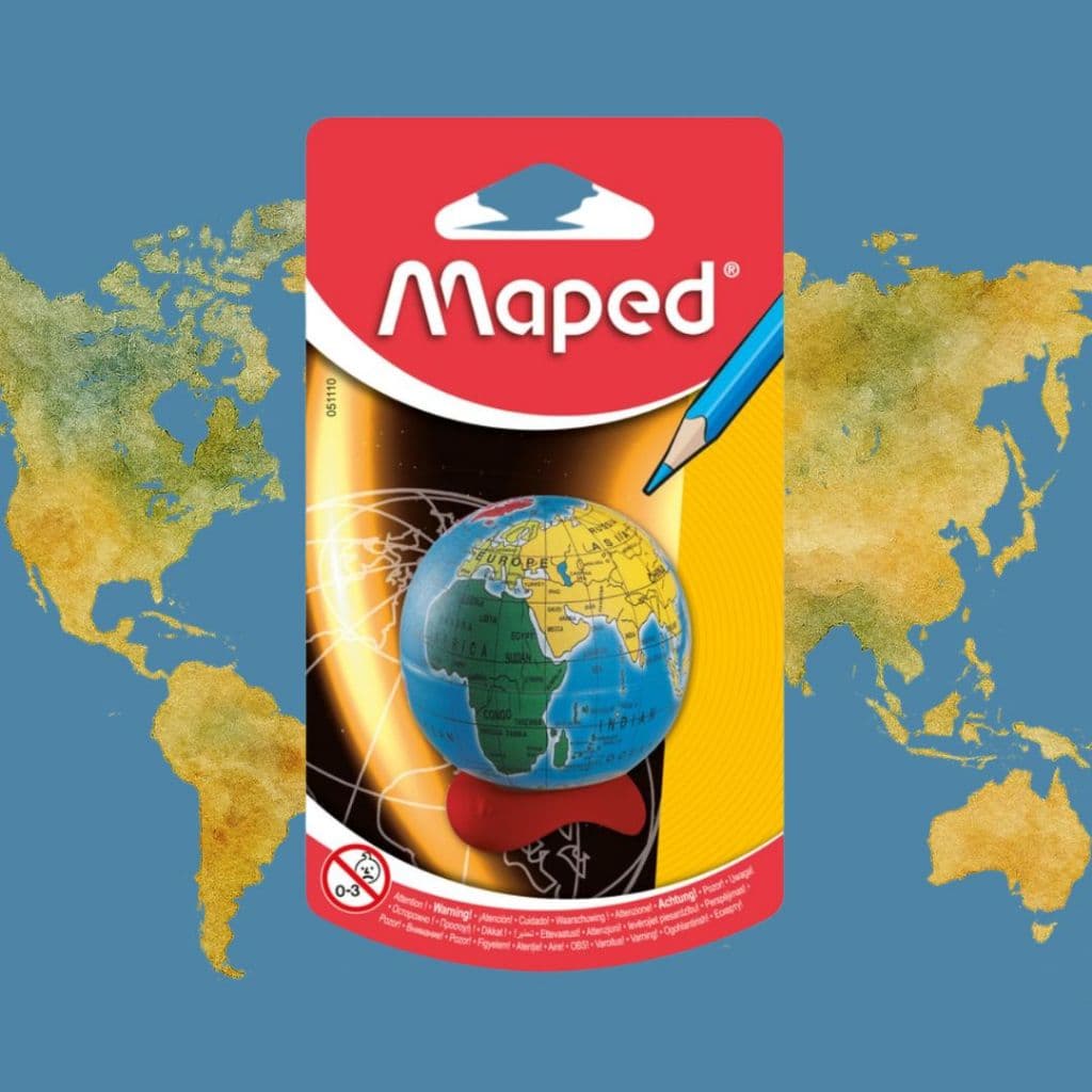 Apontador Globo Com Depósito1 Furo  - Maped