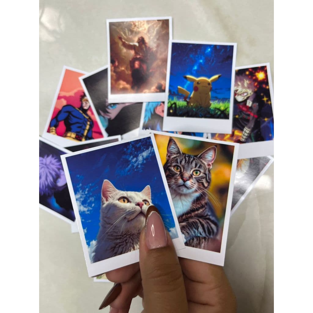 Mini Foto KIT 60 UNIDADES - Cabe na capinha de Celular - Alta qualidade - Sem legendas